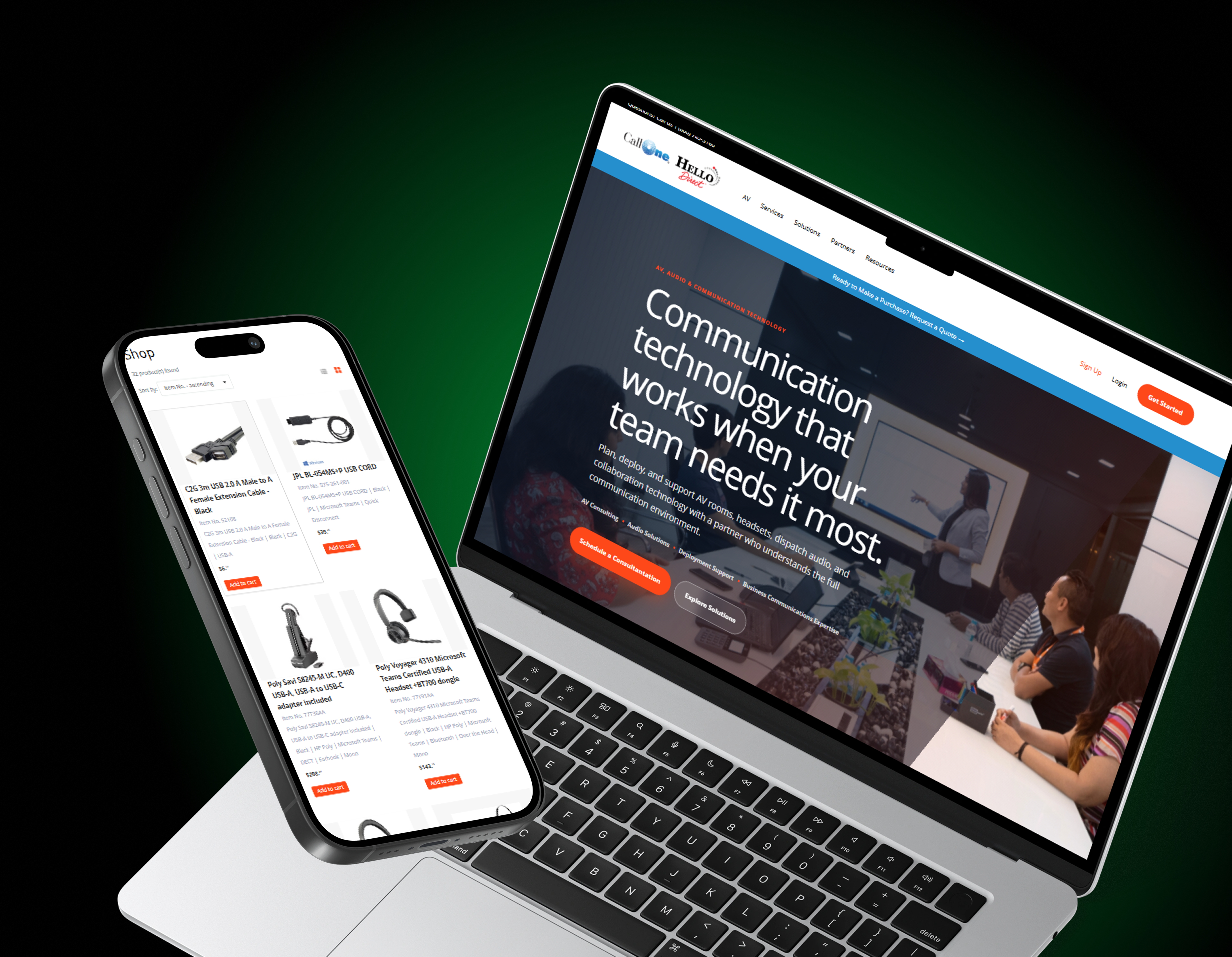 B2B e-commerce experience
